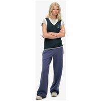 Superdry & Co Cotton Rich Straight Leg Joggers Navy