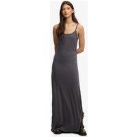 Superdry & Co Jersey Scoop Neck Maxi Slip Dress Dark Grey