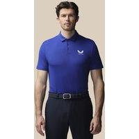 Castore Technical Moisture Wicking Polo Shirt Dark Blue