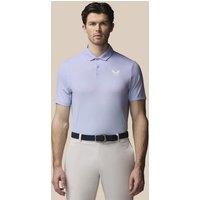 Castore Golf Map Print Technical Polo Shirt Light Purple