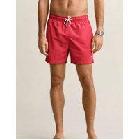 GANT Drawstring Swim Shorts Red