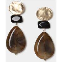 M&S Triple Teardrop Earrings Multi