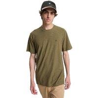 Quiksilver Pure Cotton Crew Neck T-Shirt Khaki