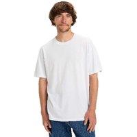 Quiksilver Pure Cotton Crew Neck T-Shirt White
