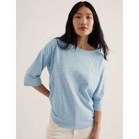 Seasalt Cornwall Tremayne Quay Top Light Blue