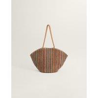 Seasalt Cornwall Striped Jute Bag Multi