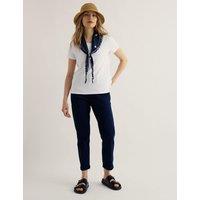 Seasalt Cornwall Pure Cotton Scoop Neck T-Shirt White