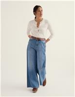 Seasalt Cornwall Pure Cotton Crew Neck Cardigan Natural