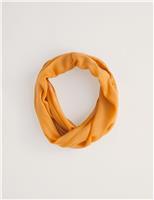 Seasalt Cornwall Modal Rich Snood with Linen Blue