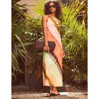 RO&ZO Striped Midaxi Column Dress Multi