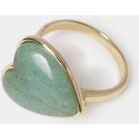 Per Una Heart Ring Green
