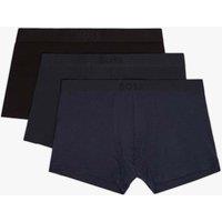 Boss Boss One 3 Pack Cotton Rich Trunks Navy Mix