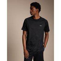 Boss Iconic Pure Cotton Crew Neck T-Shirt Black