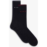 Hugo 2 Pack Cotton Blend Socks Black