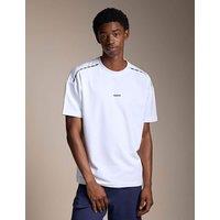 Hugo Cotton Rich Crew Neck T-Shirt White