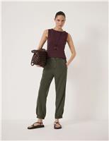 Lyocell Rich Cargo Joggers