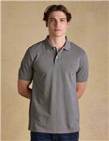 Joules Pure Cotton Pique Polo Shirt Brown