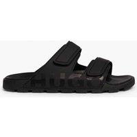Boss Logo Sandals Black