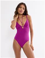 Triumph Summer Sunset Glitter Padded Swimsuit (B-C) Pink Magenta