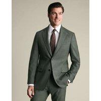 Charles Tyrwhitt Slim Fit Pure Wool Suit Jacket Sage