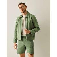 Regatta Morro Pure Cotton Utility Jacket Light Green