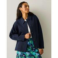 Regatta Avila Pure Cotton Shacket Navy