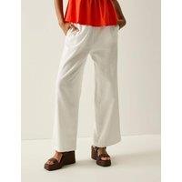 Regatta Talamanca Straight Leg Trousers with Linen White