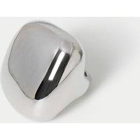 M&S Dome Statement Ring Silver