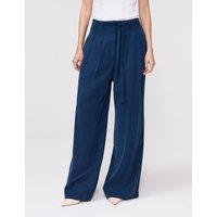Finery London Wide Leg Trousers Indigo