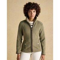 Joules Zip Up Fleece Green