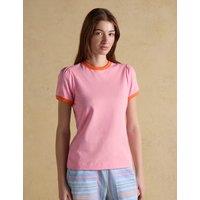 Joules Pure Cotton Jersey T-Shirt Pink
