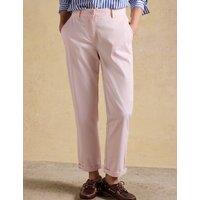 Joules Cotton Rich Slim Fit Ankle Grazer Chinos Pink