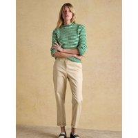 Joules Cotton Rich Slim Fit Ankle Grazer Chinos Neutral