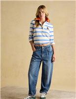 Pure Cotton Striped Fox Rugby Shirt