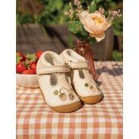 Start-Rite Kids' Squish Leather Shoes (3 1/2-5 Small) Cream