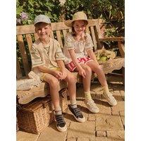 Start-Rite Kids' Leather Riptape Trainers (6 Small-3 Large) Black Mix