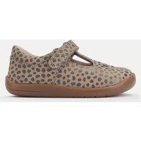 Start-Rite Kids' Leather Riptape Shoes (4 Small - 8 Small) Taupe