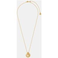 ACCESSORIZE Gold Plated Coin Pendant Necklace Gold