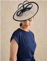 Polka Dot Fascinator