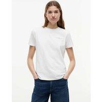 Tommy Hilfiger Cotton Rich 1985 Embroidered T-Shirt White