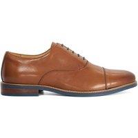 Dune London Leather Oxford Shoes Tan