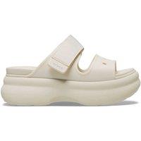 Crocs Soho Two Strap Flatform Sandals Natural