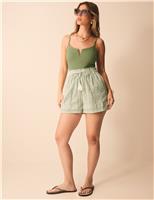 Pure Cotton Striped Shorts