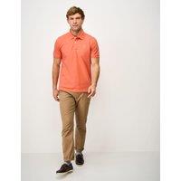 Crew Clothing Pure Cotton Polo Shirt Coral
