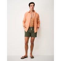 Crew Clothing Pocketed Swim Shorts Olive