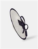 Bow Two-Tone Fascinator