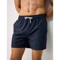 Crew Clothing Pocketed Swim Shorts Dark Navy