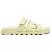 Steve Madden Riptape Sliders Yellow
