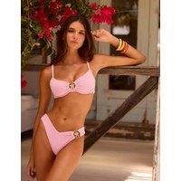 Boux Avenue Mirada Starfish High Leg Bikini Bottoms Pink