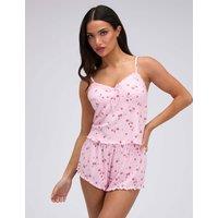 Boux Avenue Strawberry Print Pyjama Set Pink Mix